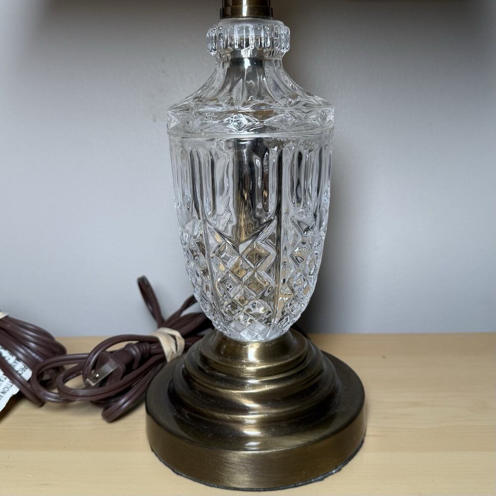 Dale Tiffany Lincolndale Crystal Accent Lamps Crystal Collection GT70421 Set Of2 - Picture 3 of 8